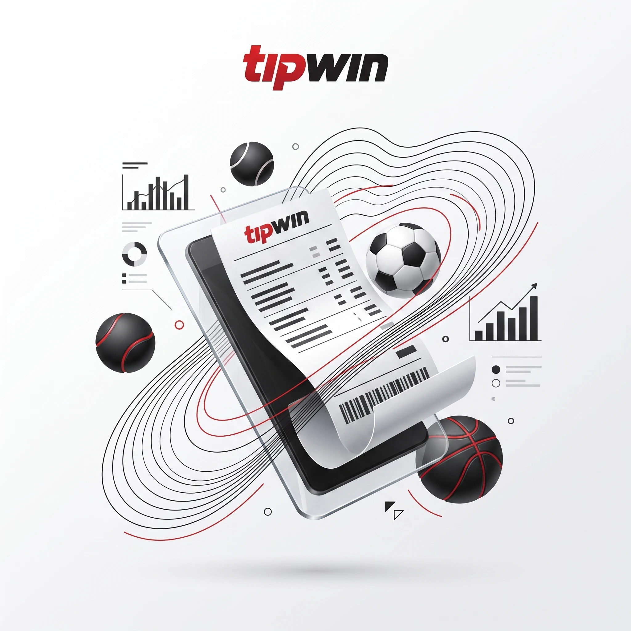 Tipwin Wettschein mit Livequoten und Auswahlfeldern